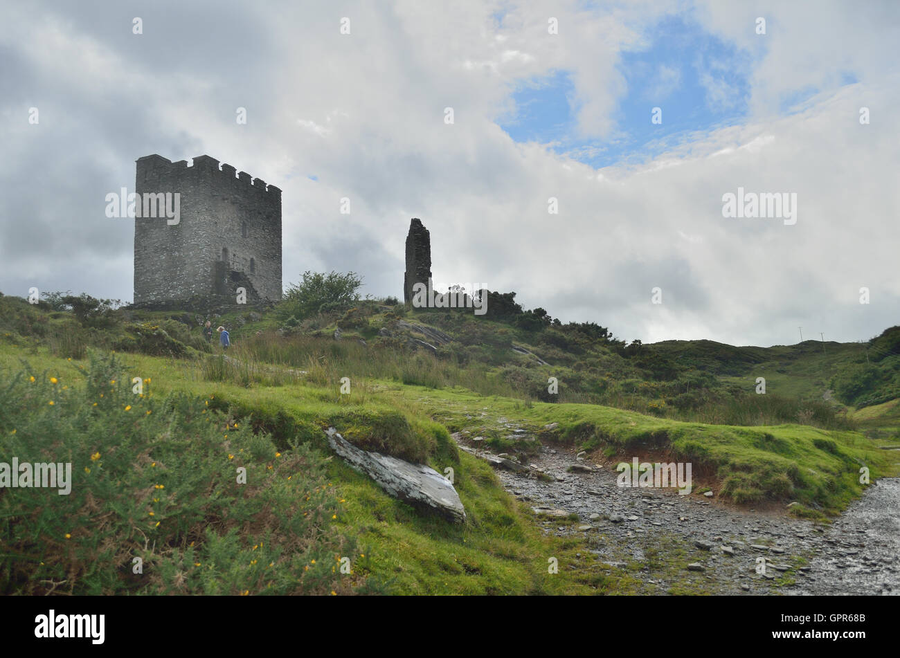 Dolwyddelan Castle Stock Photo