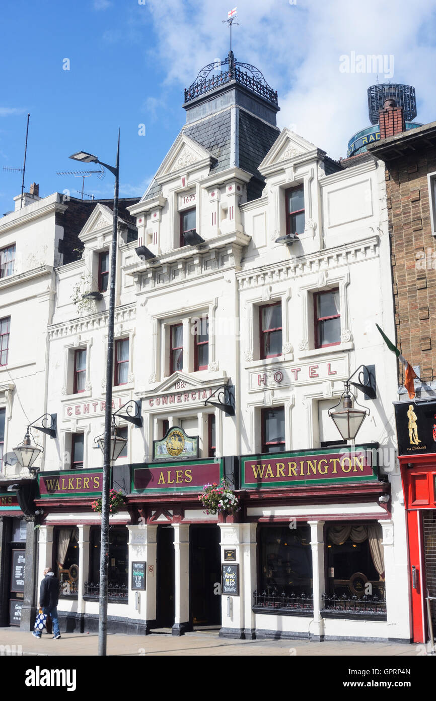 Central & Commercial Hotel in Ranelagh Street opposite Central Railway