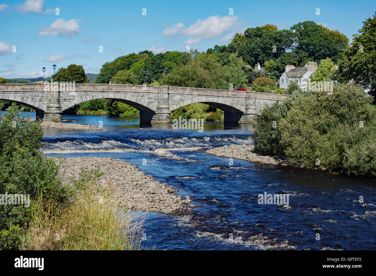 Bridge over River Cree at Newton Stewart, Wigtownshire, Dumfries and