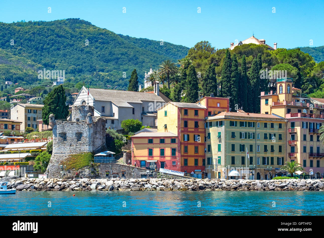 Santa Margherita Ligure. Liguria, Italy Stock Photo