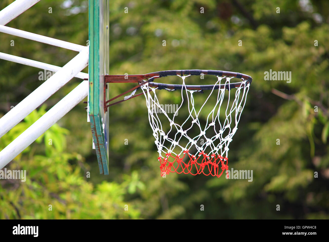 Basketball netball hoop hires stock photography and images Alamy