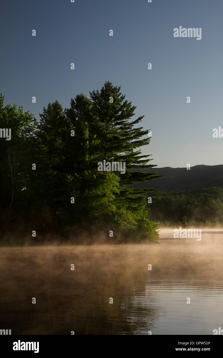 Early morning fog Stock Photo - Alamy