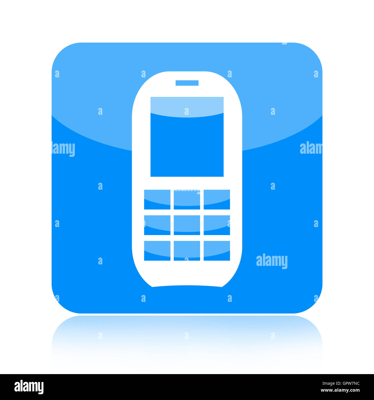 Cellphone Icon Stock Photo Alamy Cellphone Icon Stock Photo Alamy