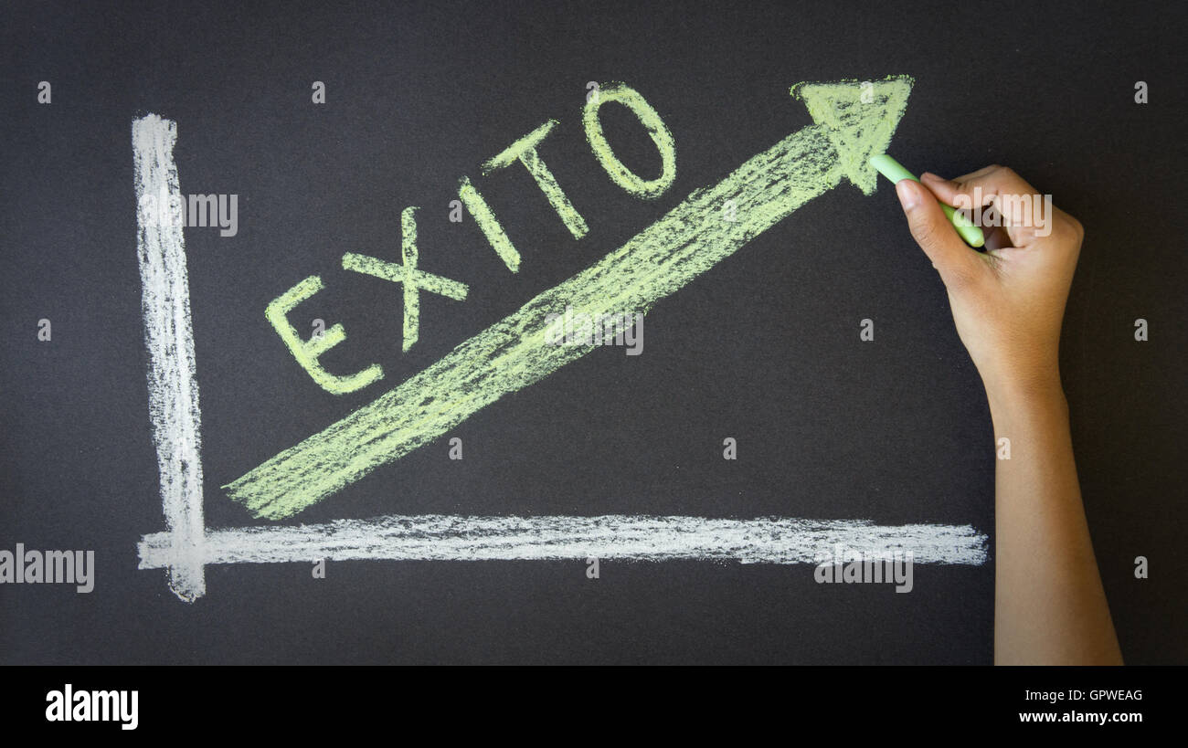 Success Business Graph Stock Photo - Alamy