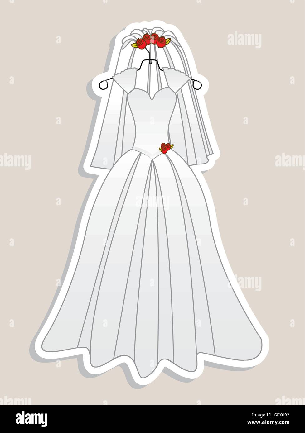 Wedding priest bride and groom Stock Vector Images - Alamy