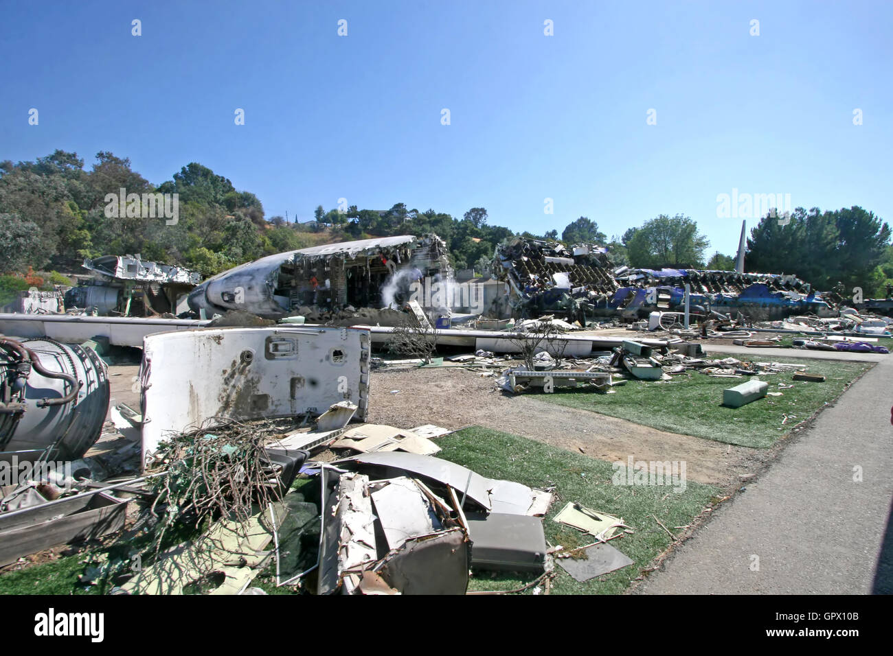 Airplane Crash 2009 Usa Hi Res Stock Photography And Images Alamy