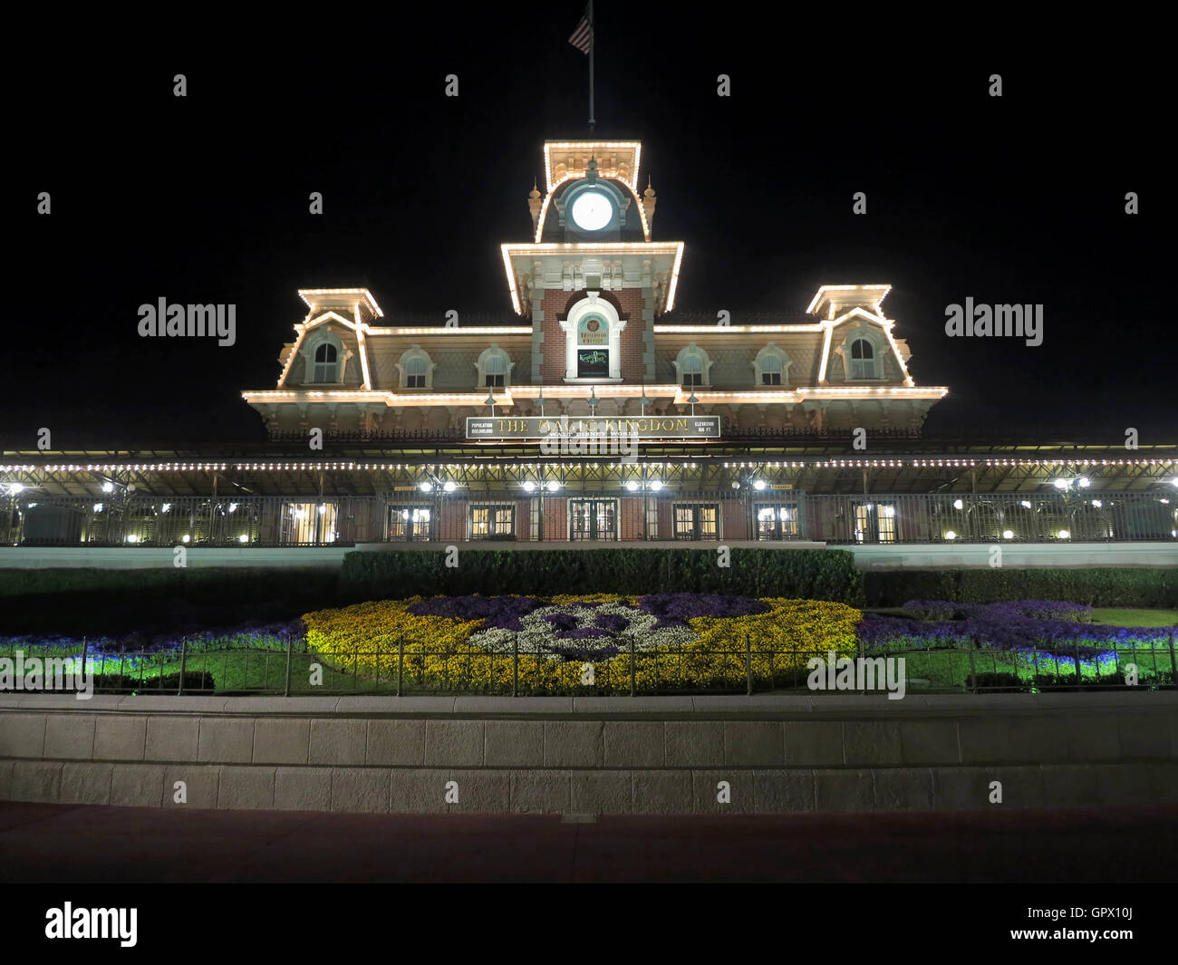 Colorful Walt Disney World Railroad in Magic Kingdom 1 Editorial Stock  Photo - Image of holidays, fairy: 144503248