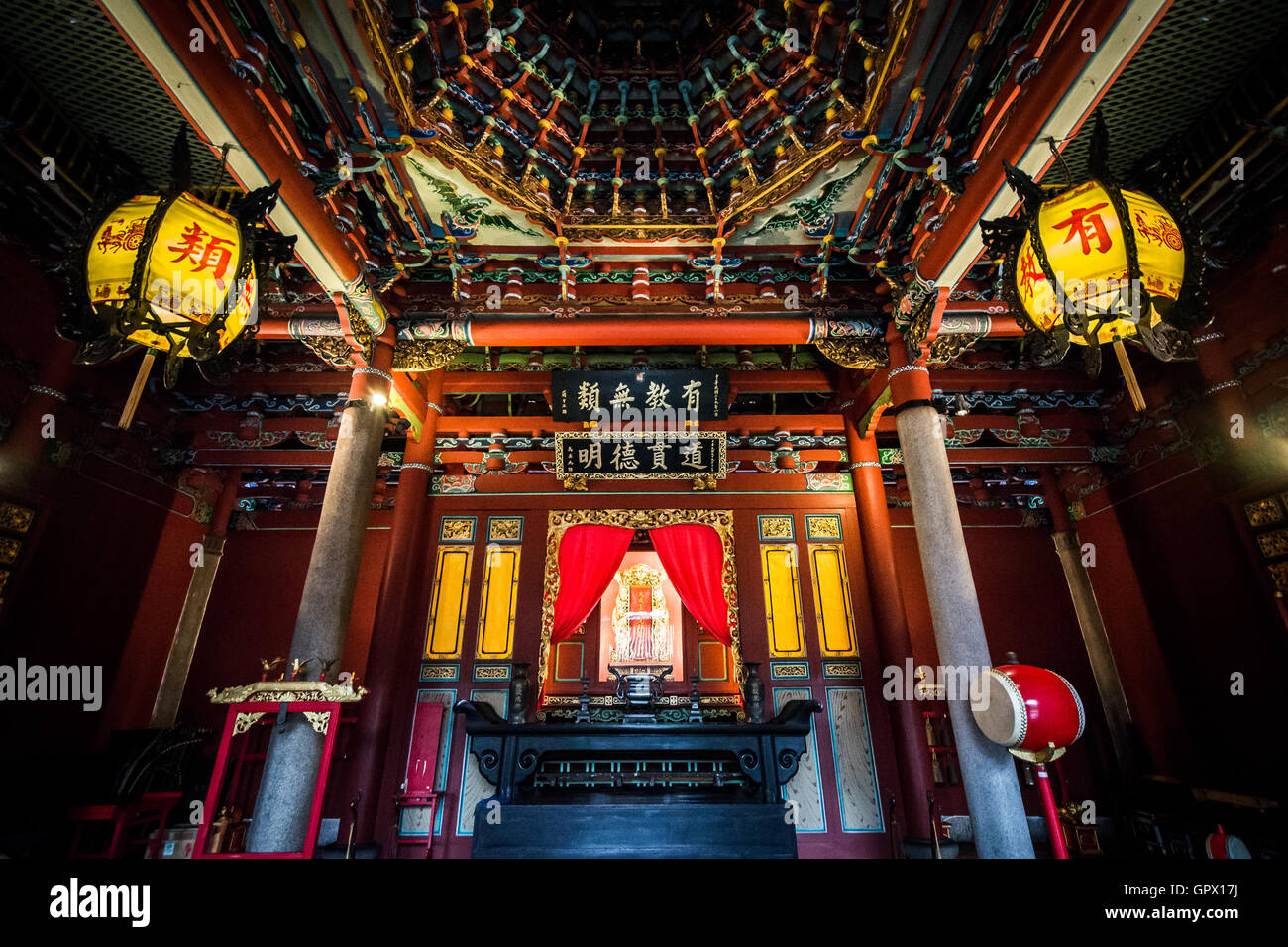 inside confucius temple