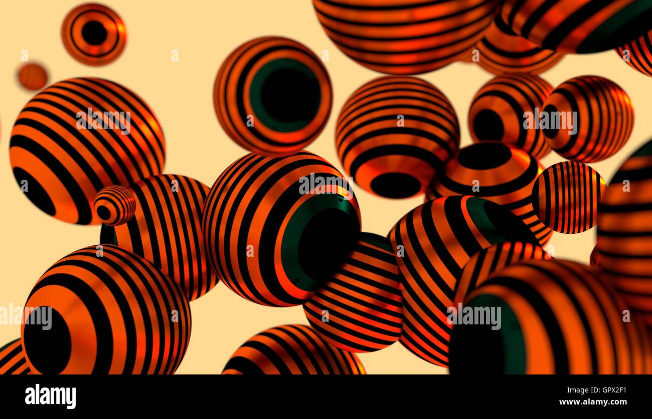 Large group of orbs or spheres Stock Photo Alamy
