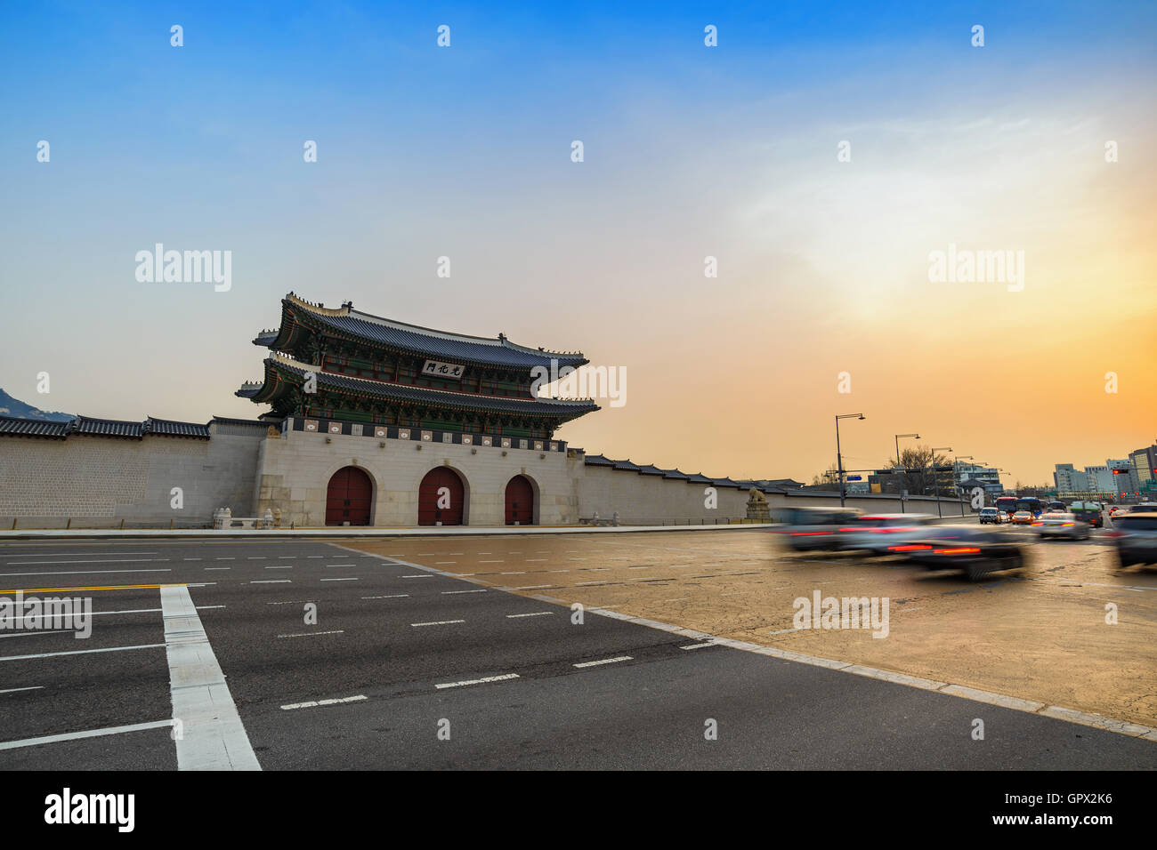 Gwanghwamun Gate Stock Photos & Gwanghwamun Gate Stock Images - Alamy