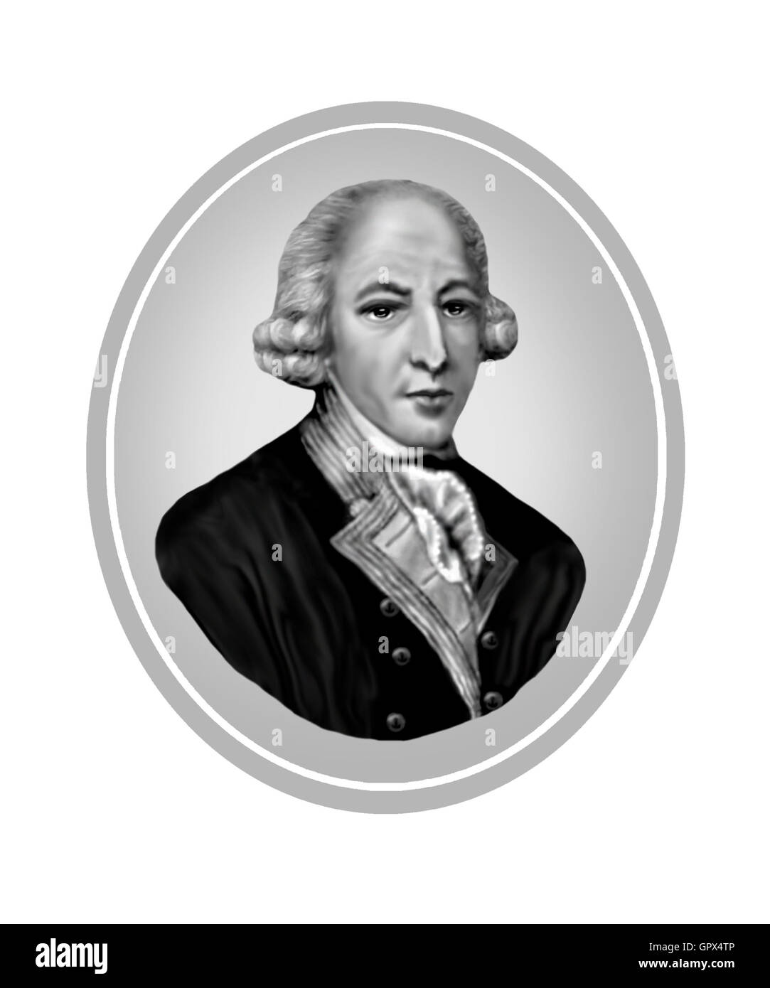 Arthur Phillip, 1738-1814, Admiral Stock Photo