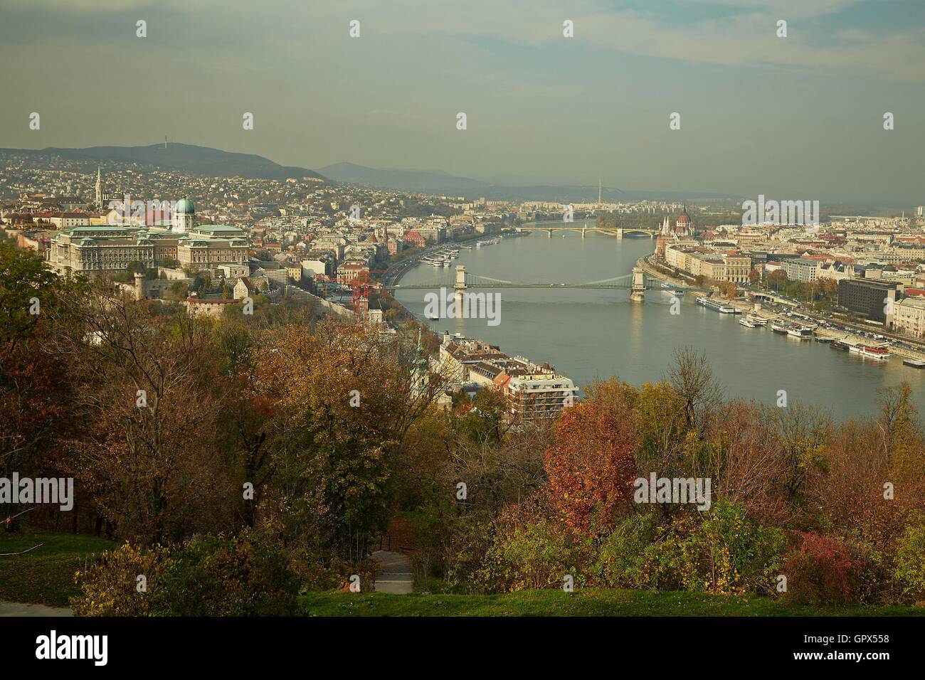 Buda castle view hi-res stock photography and images - Alamy