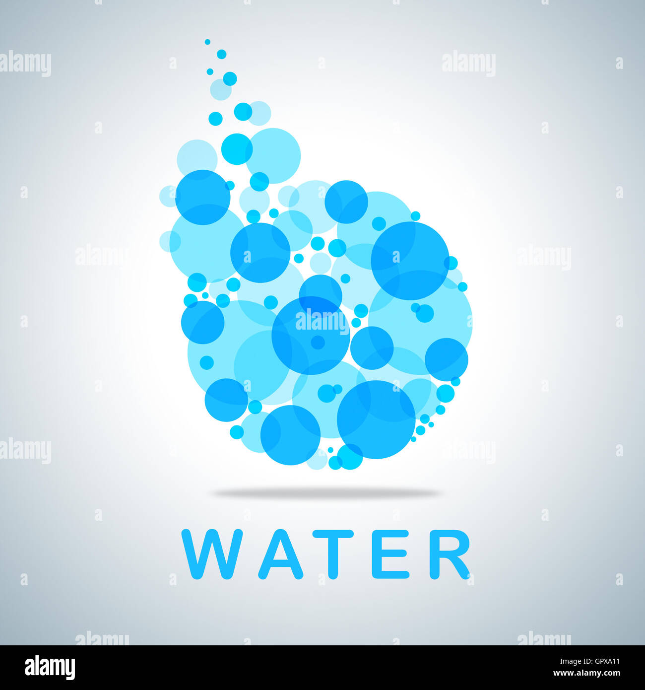 Water Symbol Meaning Icons Refreshing And Flowing Stock Photo Alamy