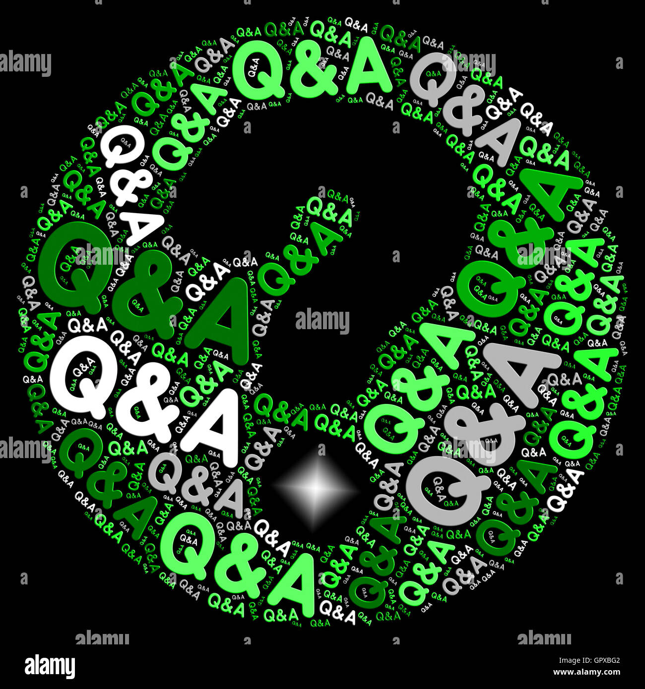 Q&A Question Mark Showing Questions And Answers And Confusion Stock ...