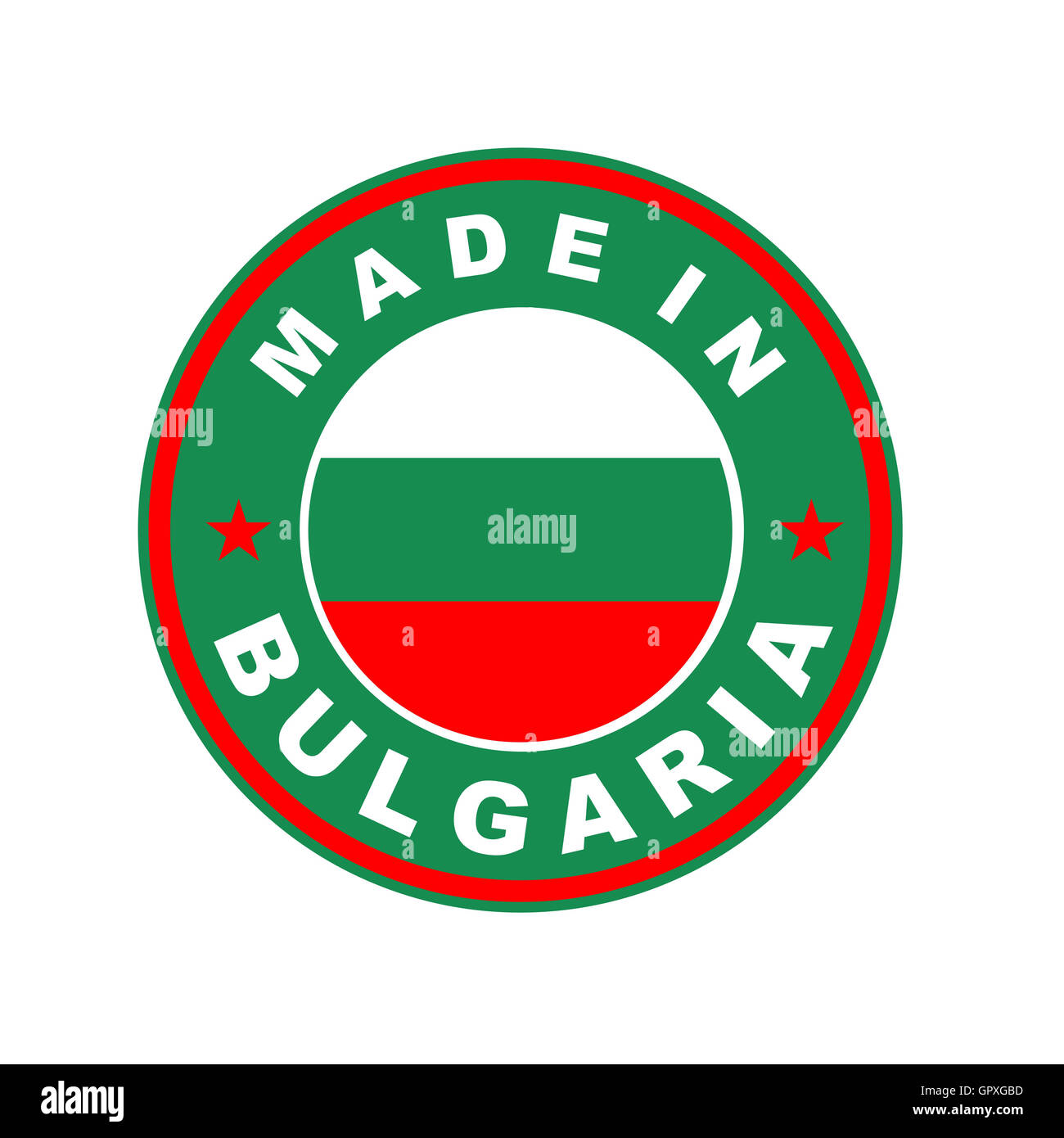 made in bulgaria Stock Photo - Alamy