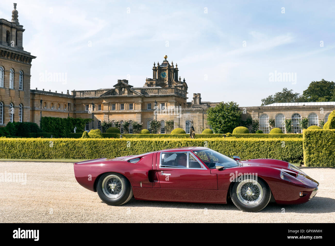 Salon Prive at Blenheim Palace 2016. Ford GT40 MKIII 1968 Stock Photo