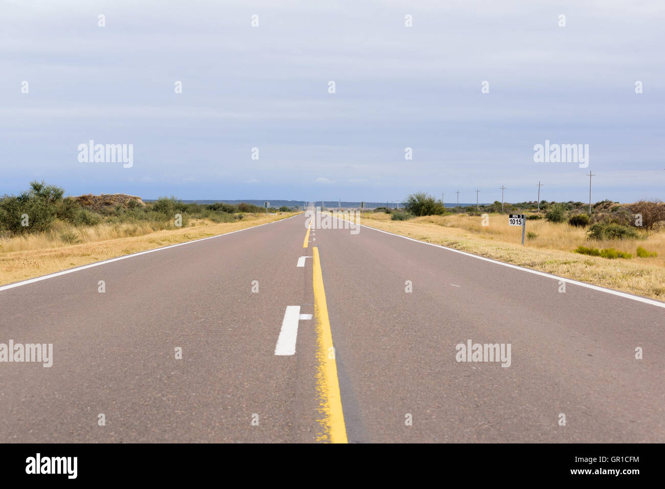 Route 3 in the Patagonia Stock Photo - Alamy