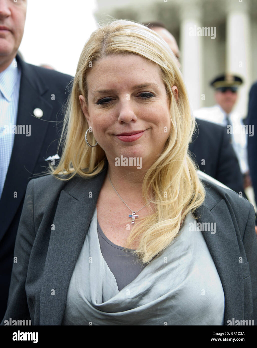 Attorney General Pam Bondi (Republican of Florida) departs the United Stock Photo ...