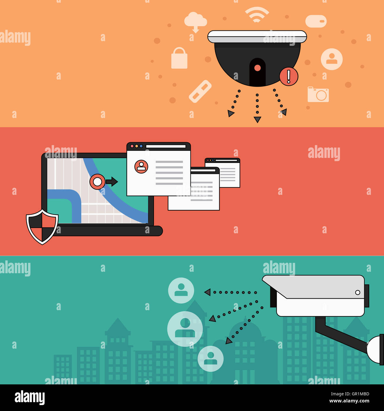 Illustration about smart era Stock Photo - Alamy