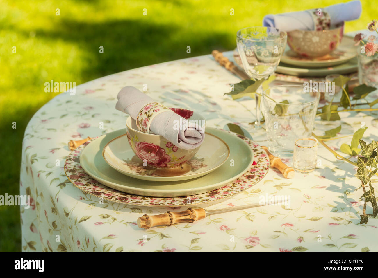 Garden party hires stock photography and images Alamy