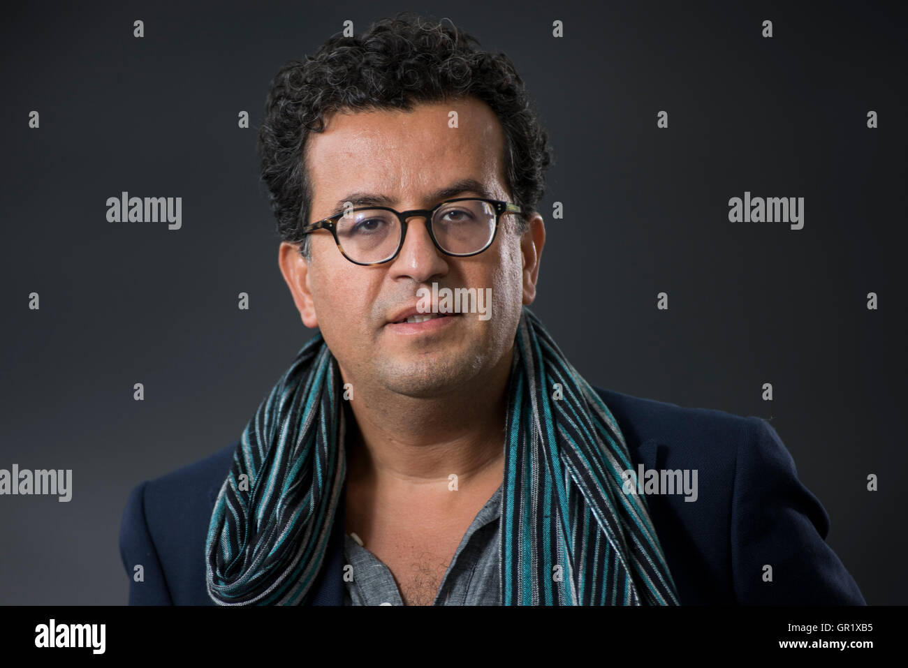 Libyan writer Hisham Matar. Stock Photo