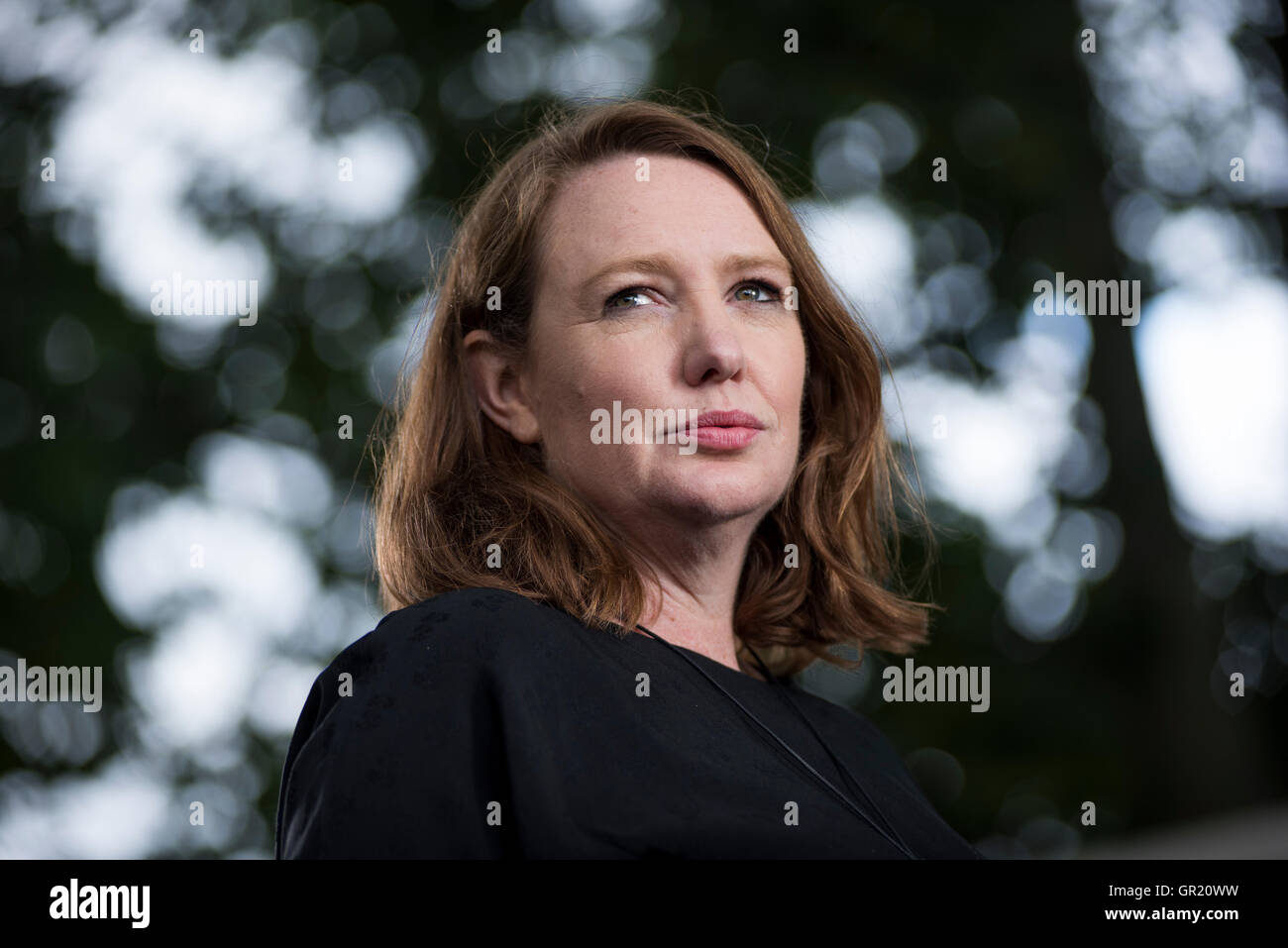 British author Paula Hawkins. Stock Photo