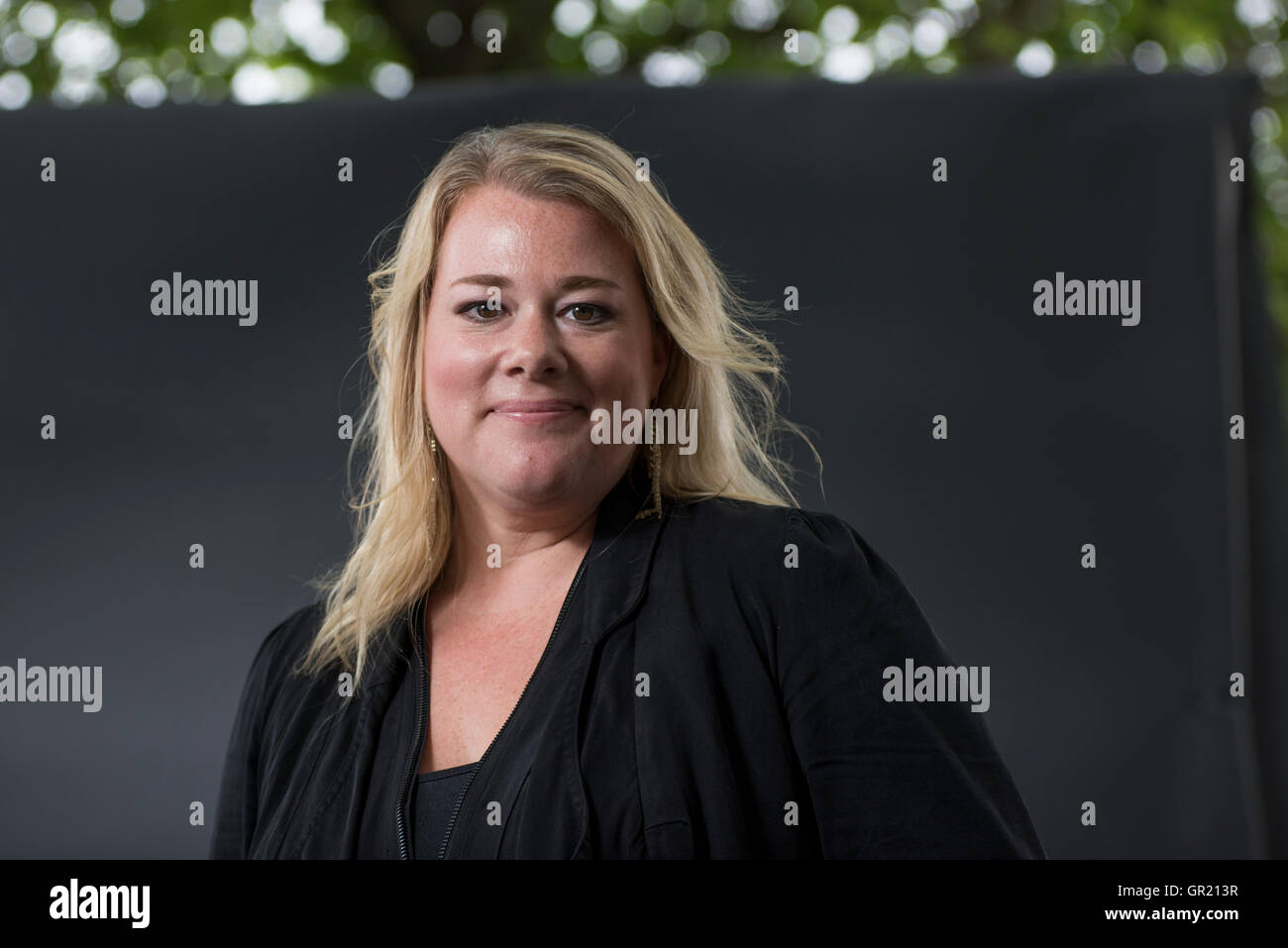 English author of historical fiction Robyn Young. Stock Photo
