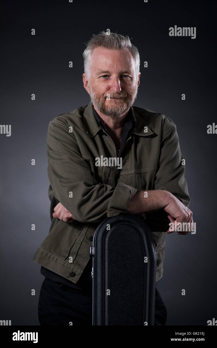 English singer, songwriter and left-wing activist Billy Bragg. Stock Photo