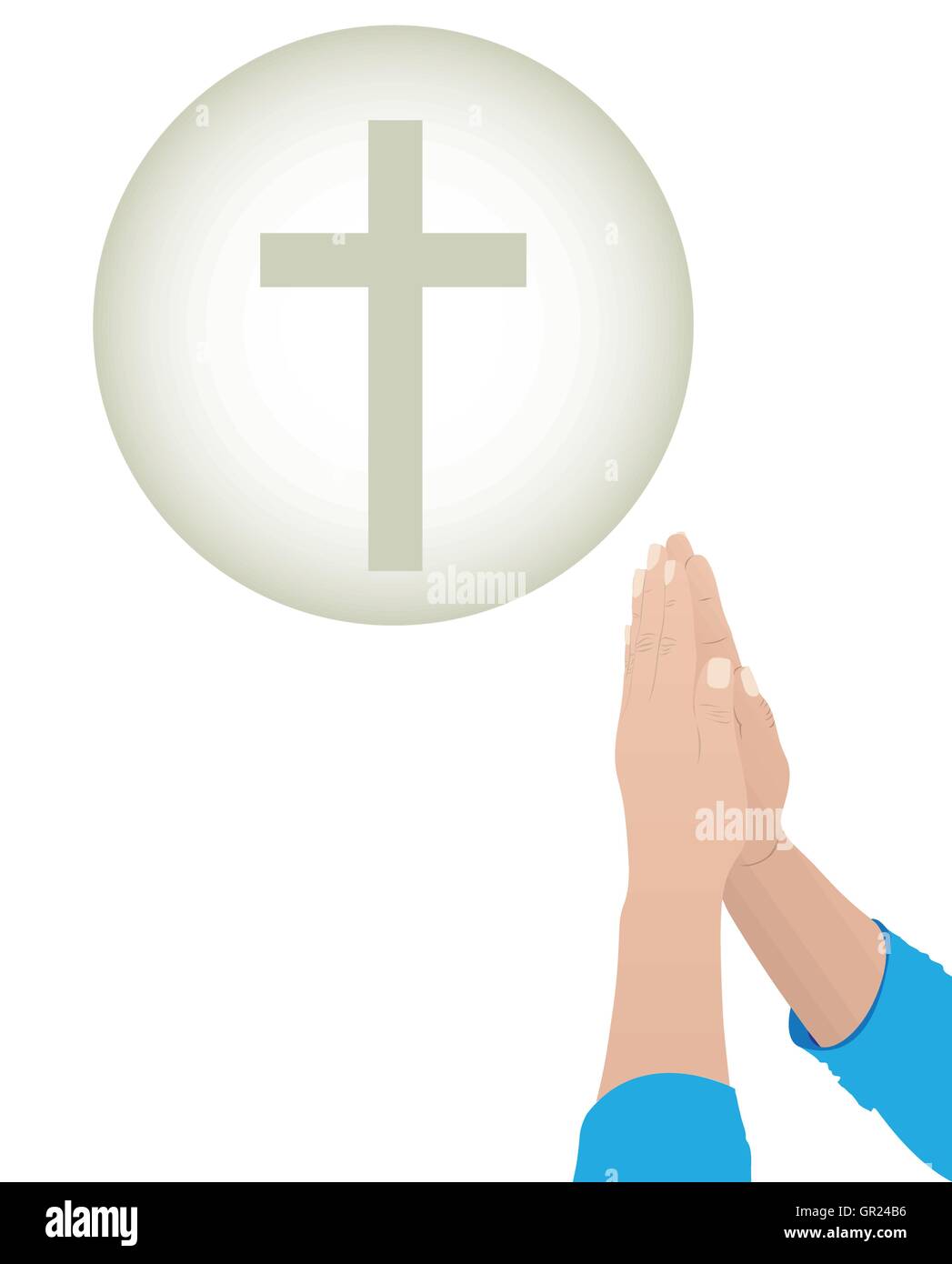 Eucharistic christ Stock Vector Images - Alamy