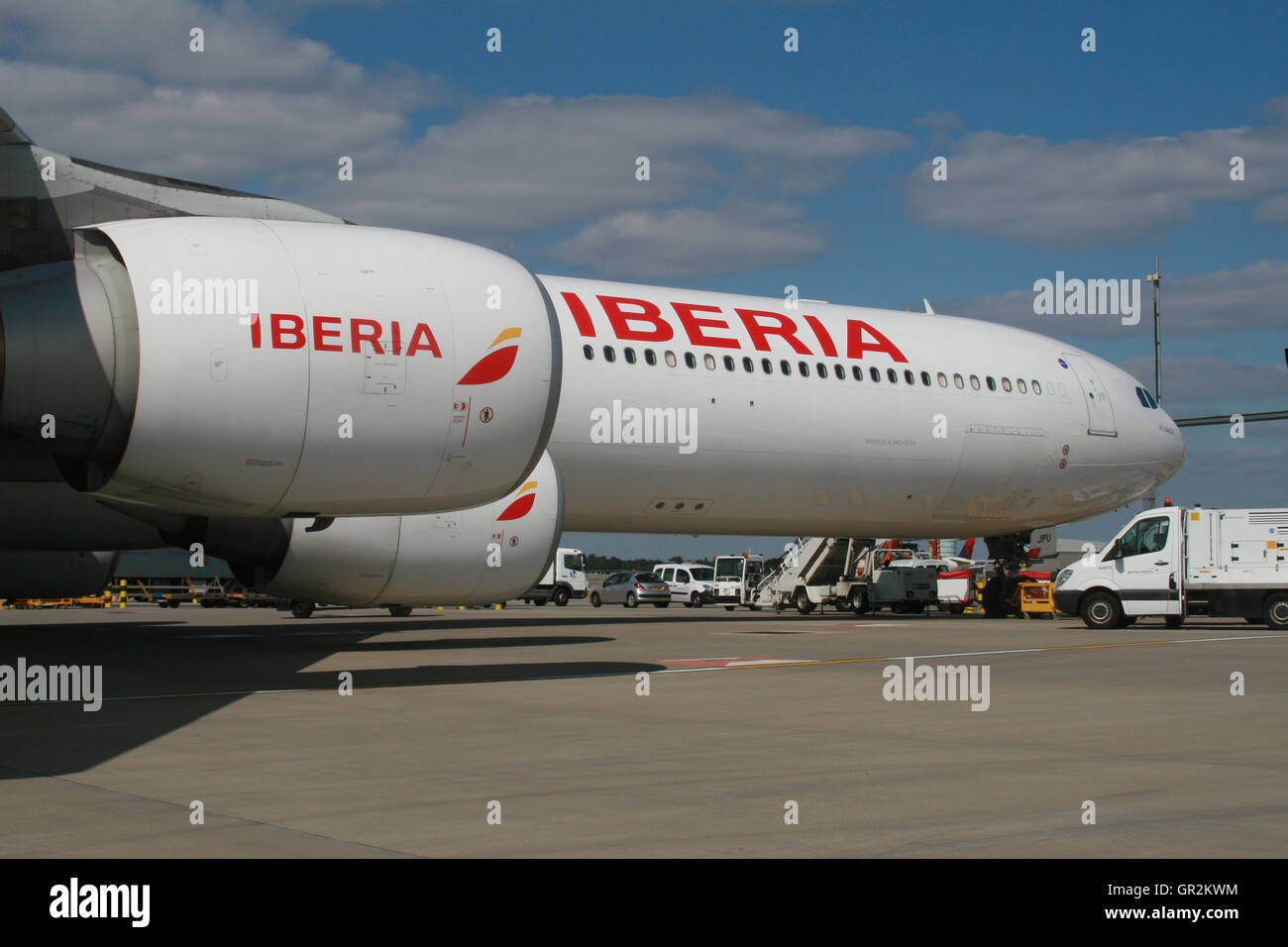 IBERIA A340 Stock Photo