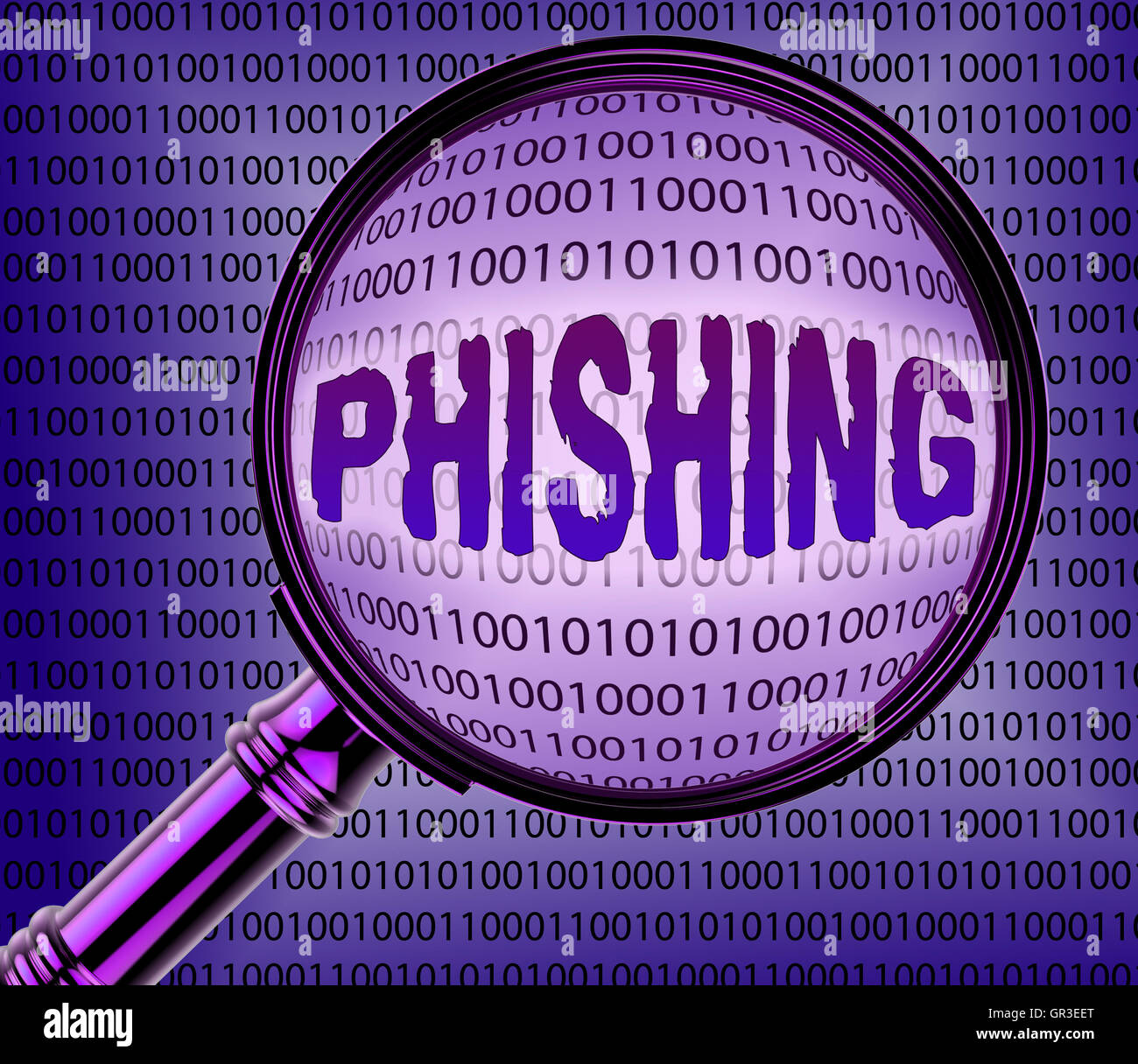 Computer Phishing Showing File Cyber And Files Stock Photo - Alamy
