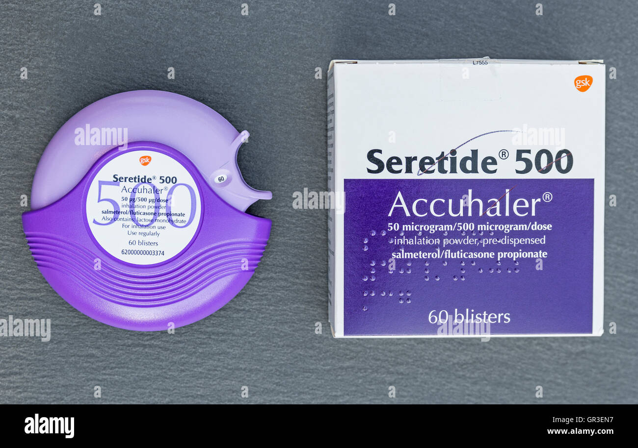Seretide Diskus 50+500 Mcg  Salmeterol + Fluticasone Propionate