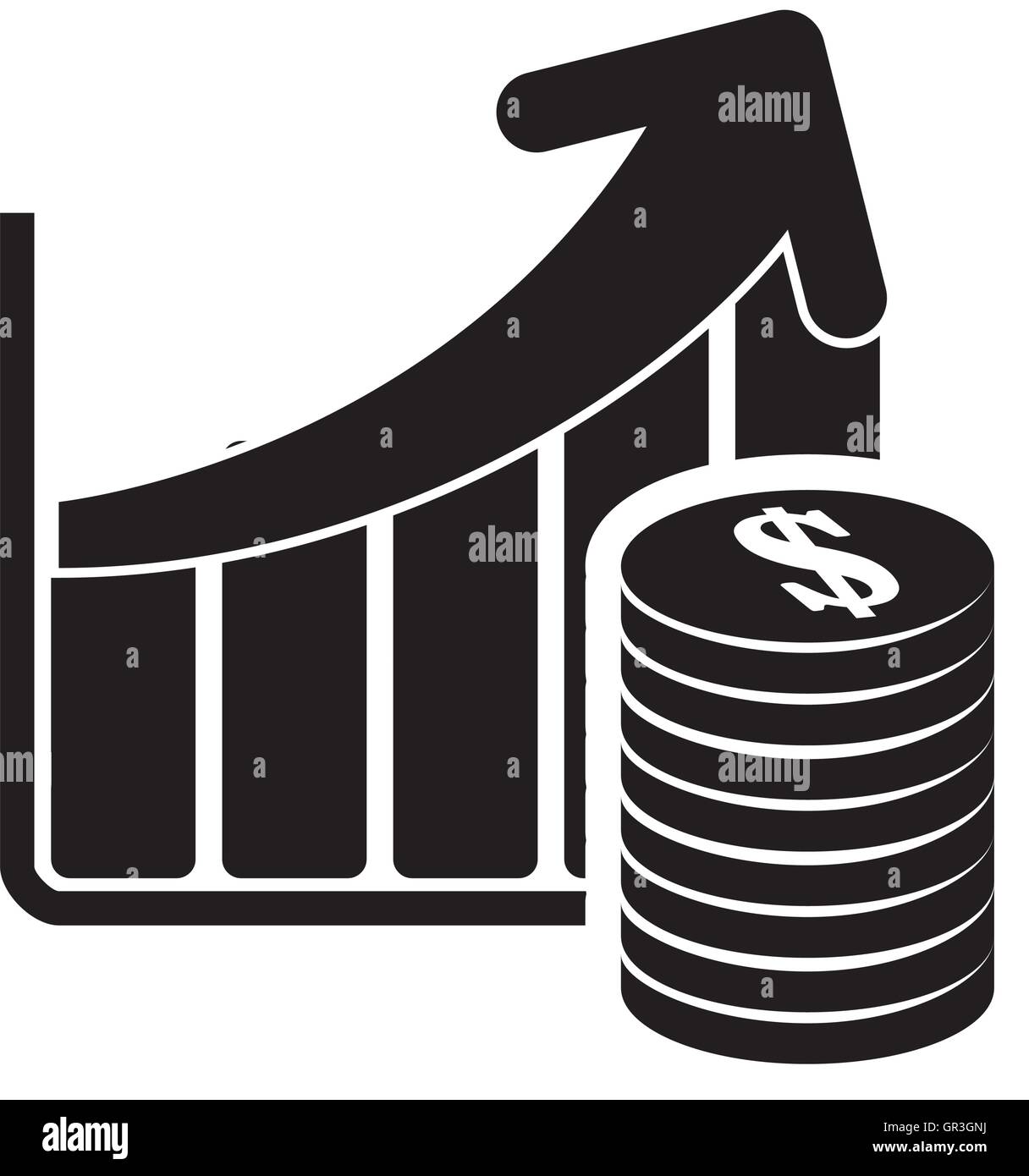 infographic coins business design Stock Vector Image & Art - Alamy