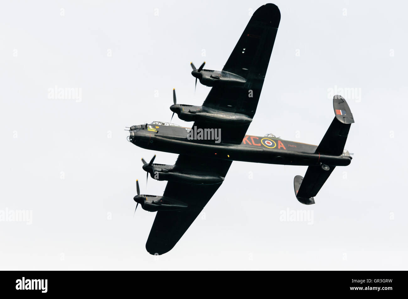 One of only two flying Avro Lancaster Bombers, PA474 Stock Photo