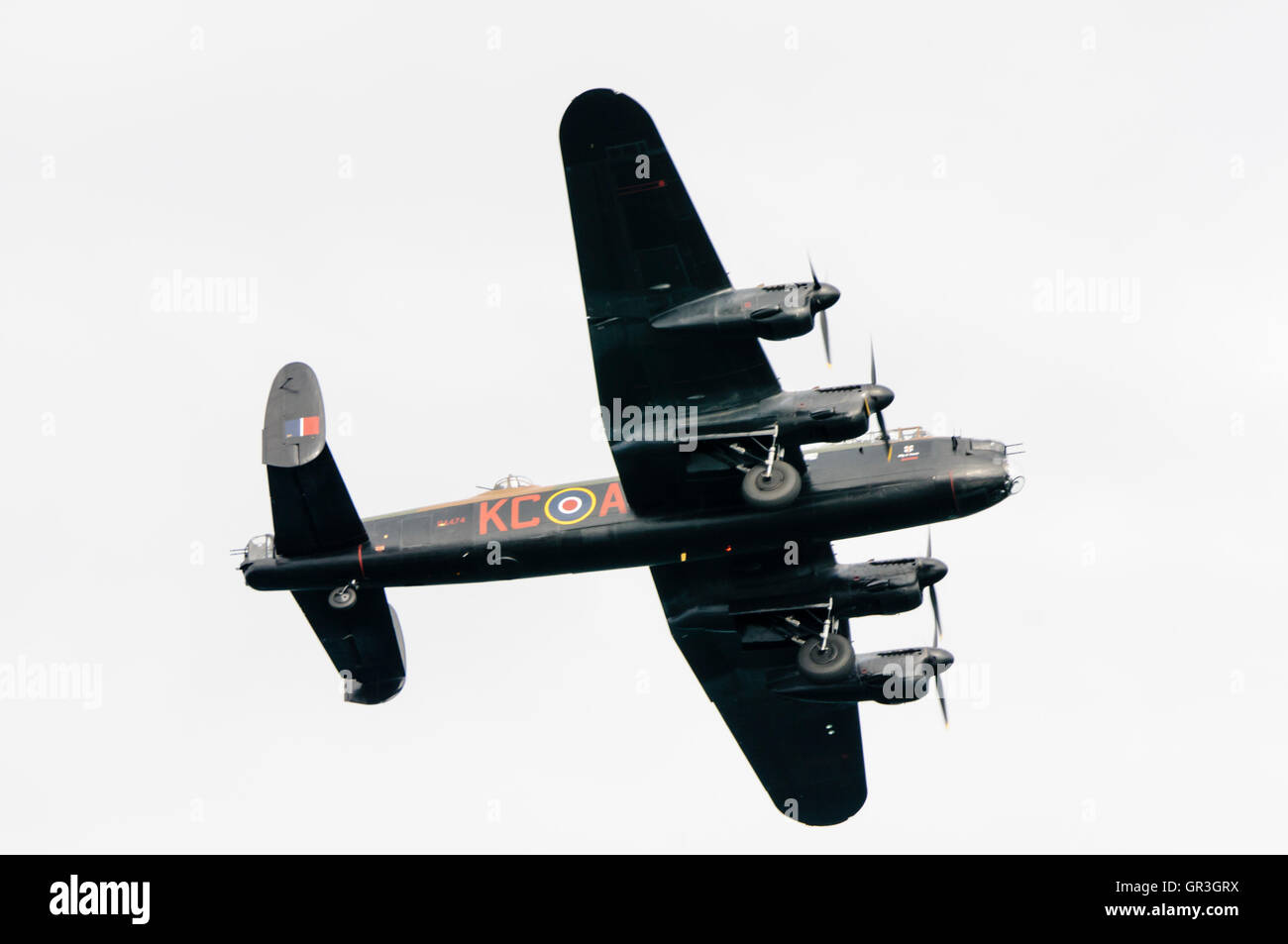 One of only two flying Avro Lancaster Bombers, PA474 Stock Photo