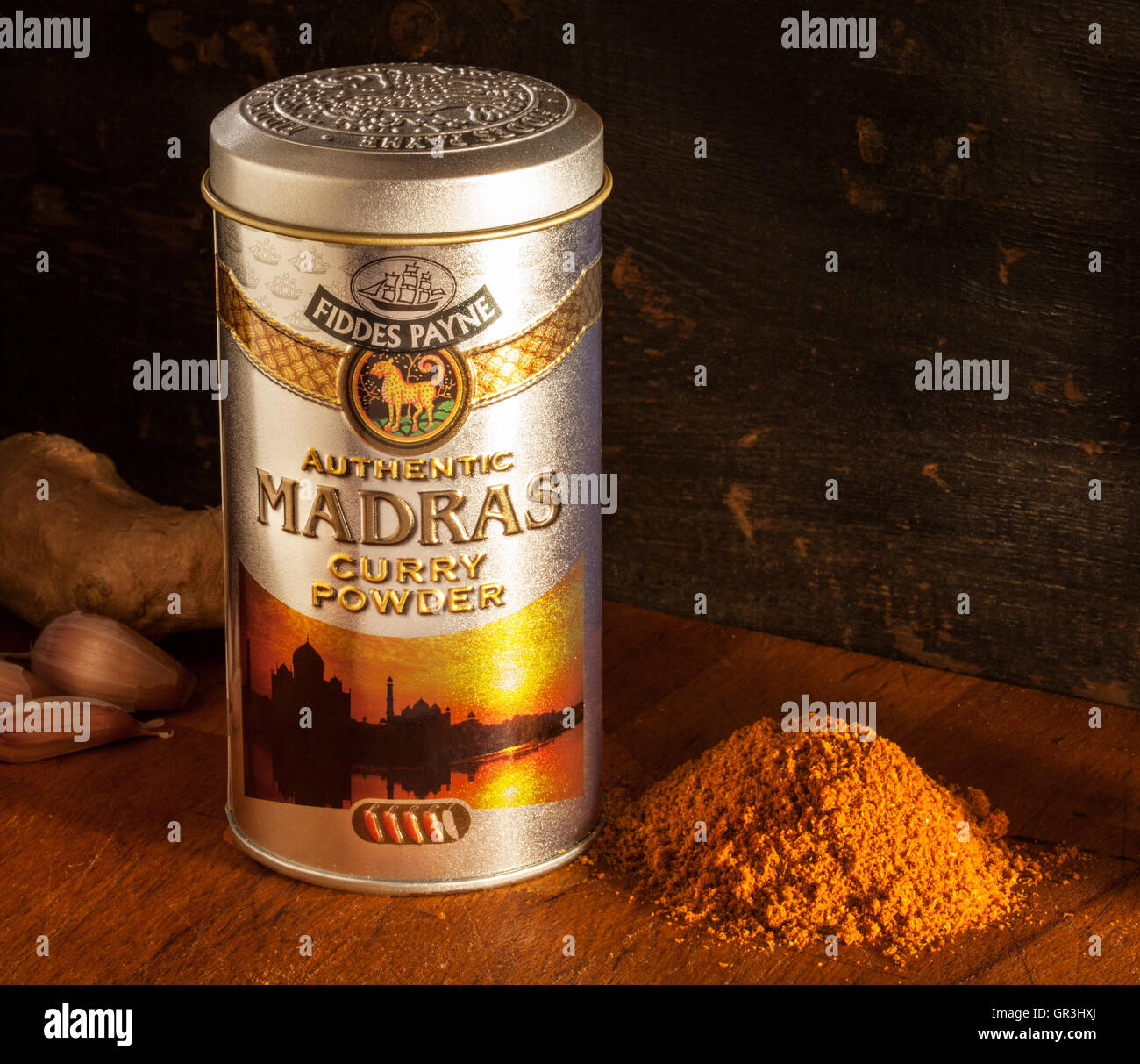 Madras Indian Spice Stock Photo