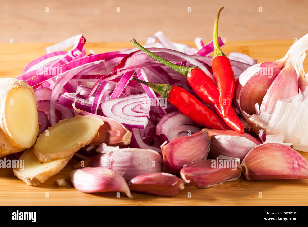 Onion ginger garlic hires stock photography and images Alamy