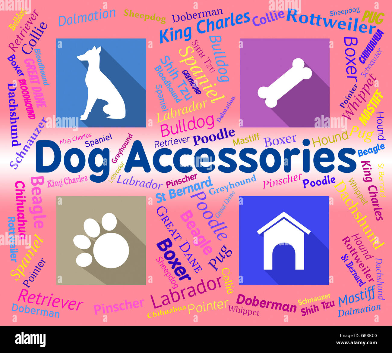 Dog showing accessories sales