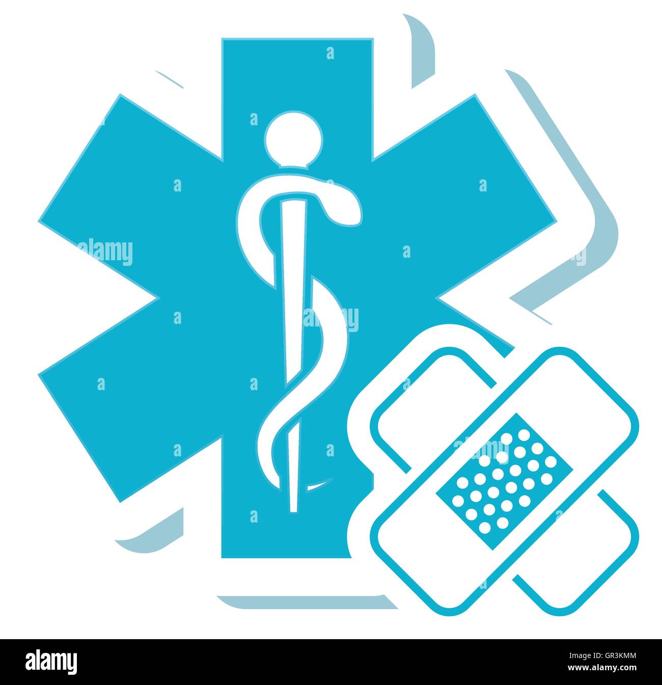 caduceus medical care design Stock Vector Image & Art - Alamy