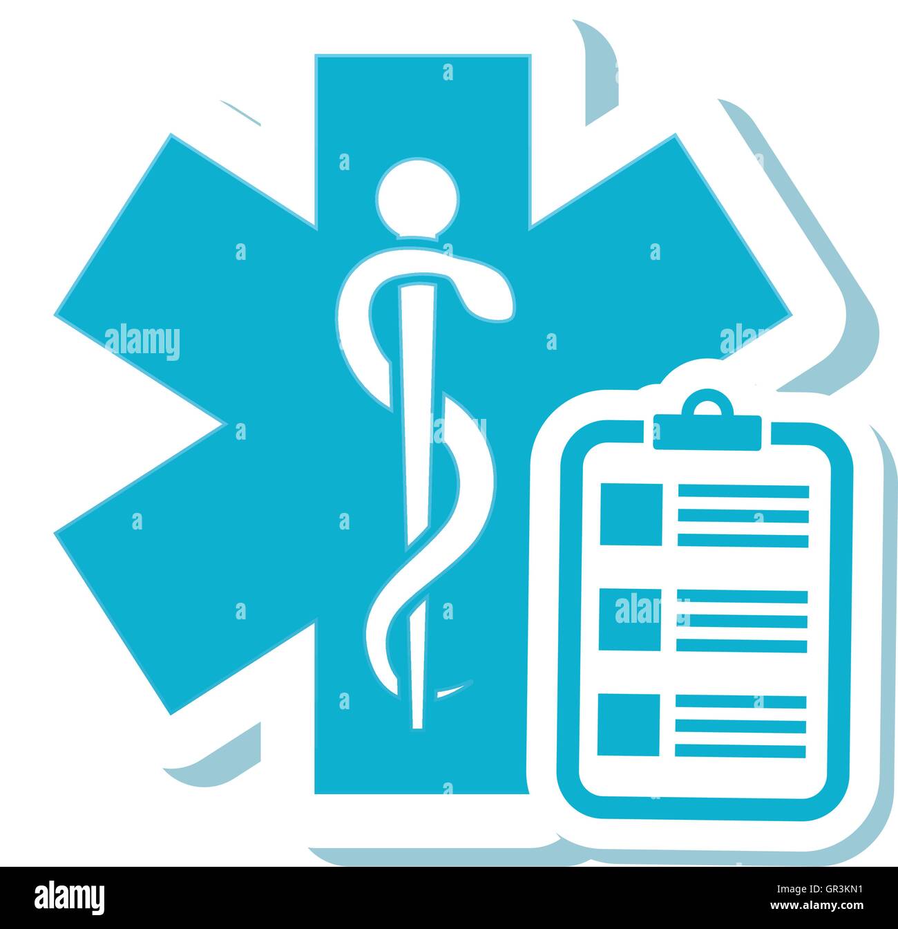 caduceus history medical care design Stock Vector Image & Art - Alamy
