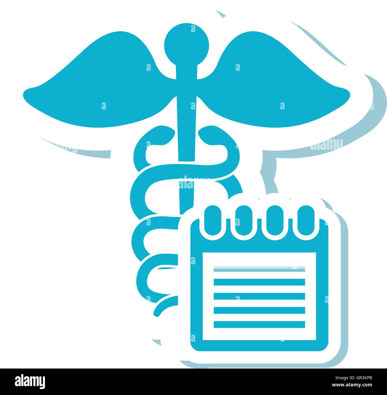 caduceus medical care design Stock Vector Image & Art - Alamy