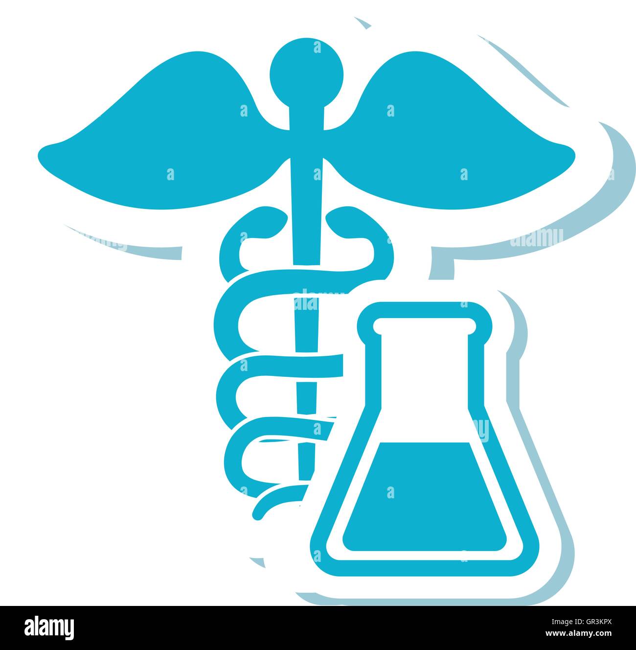 caduceus medical care design Stock Vector Image & Art - Alamy