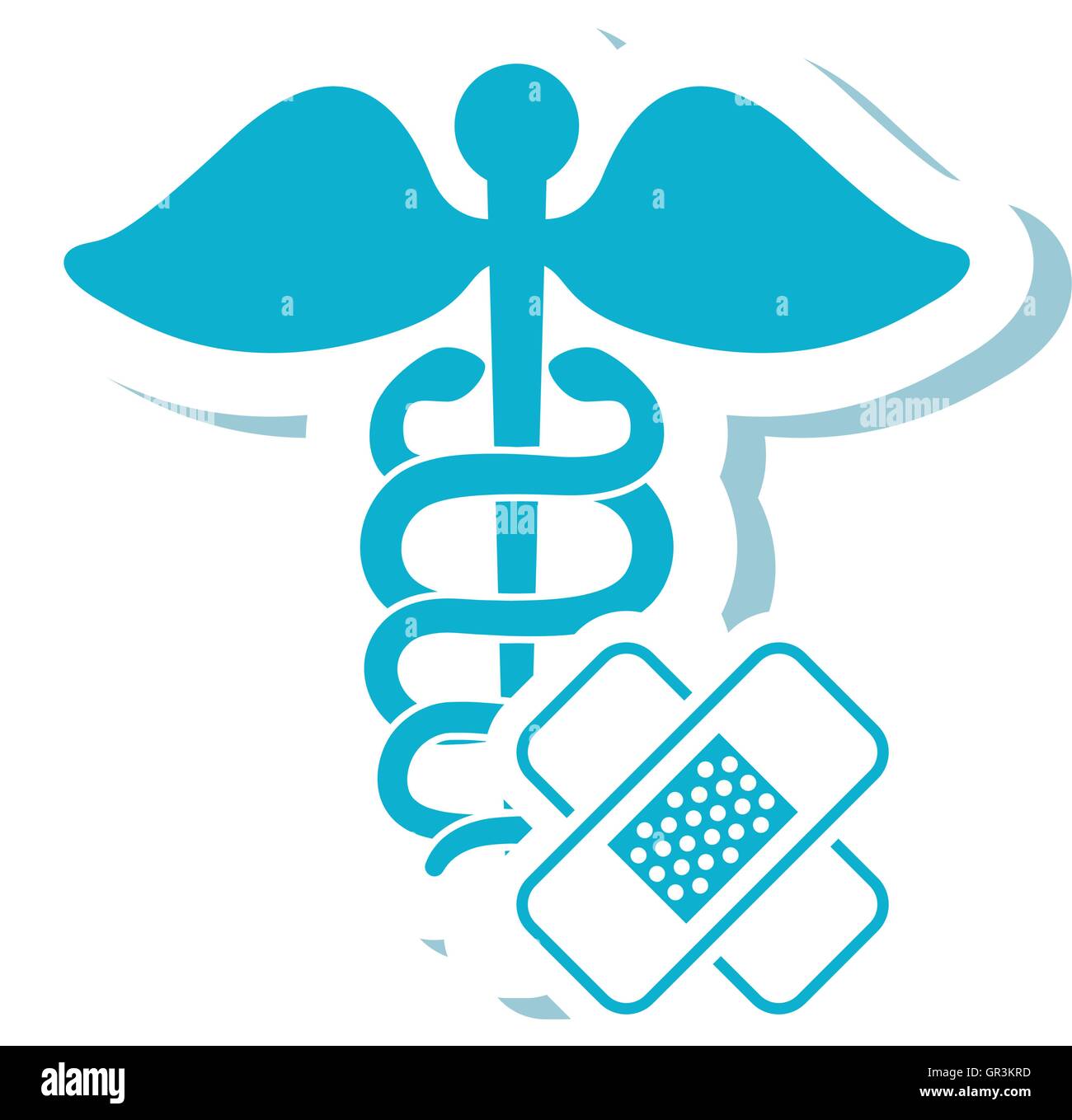caduceus medical care design Stock Vector Image & Art - Alamy