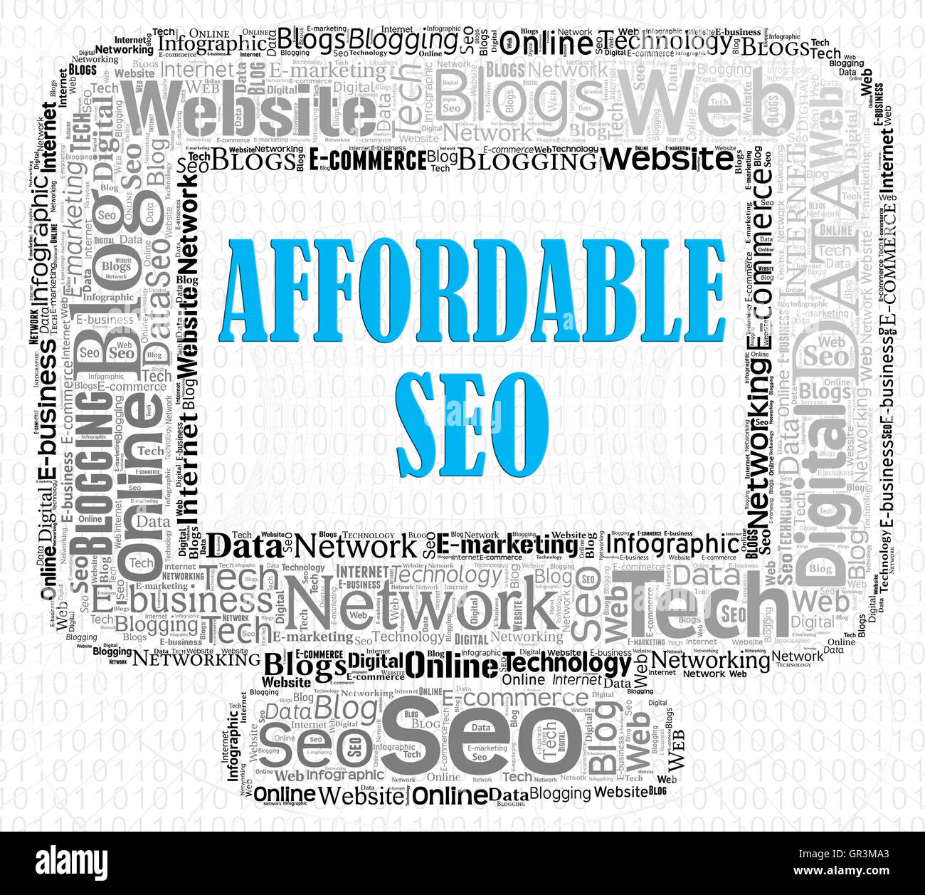 Affordable Seo Representing Low Cost And Optimization Stock Photo