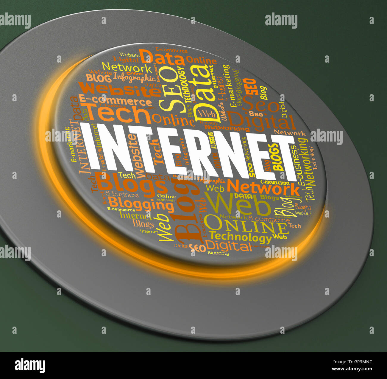 Button Meaning Control Pushbutton And sites Stock Photo Alamy