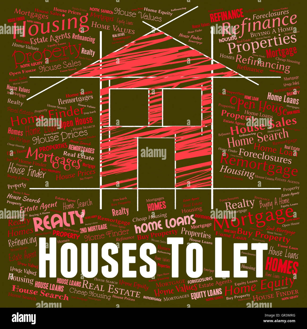 Houses to let hi-res stock photography and images - Alamy