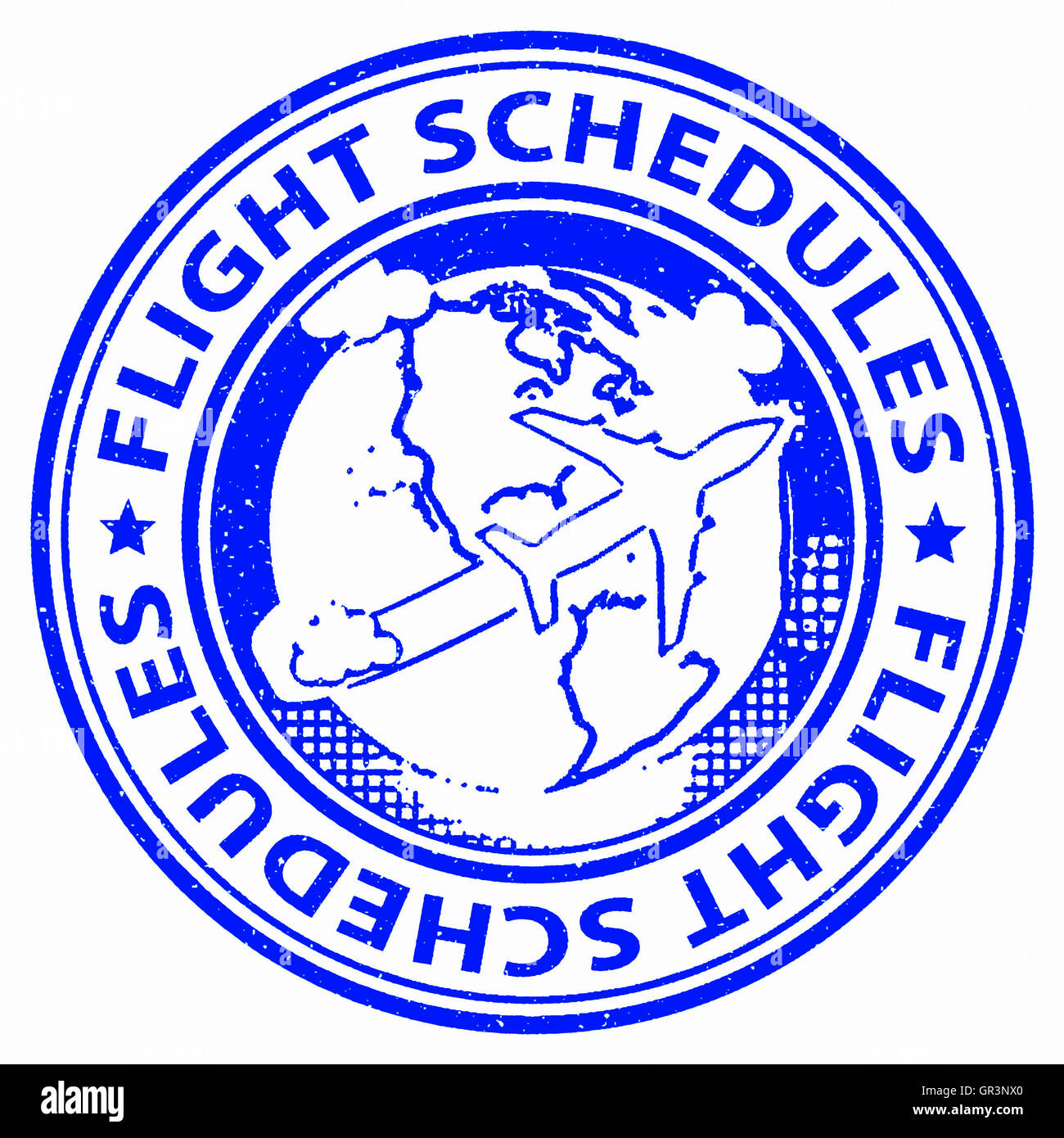 Schedule info Cut Out Stock Images