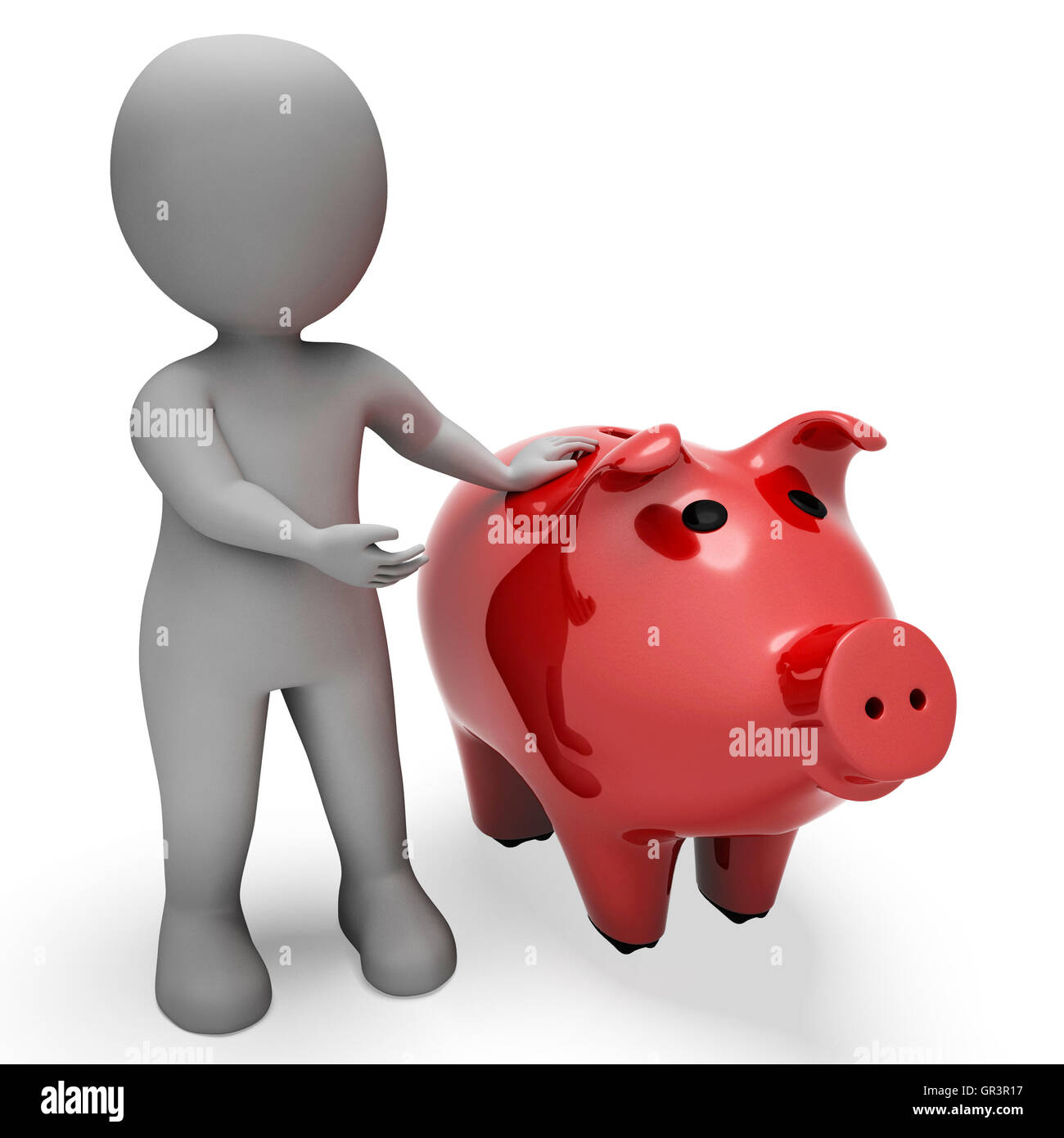 Piggy character Cut Out Stock Images & Pictures Alamy