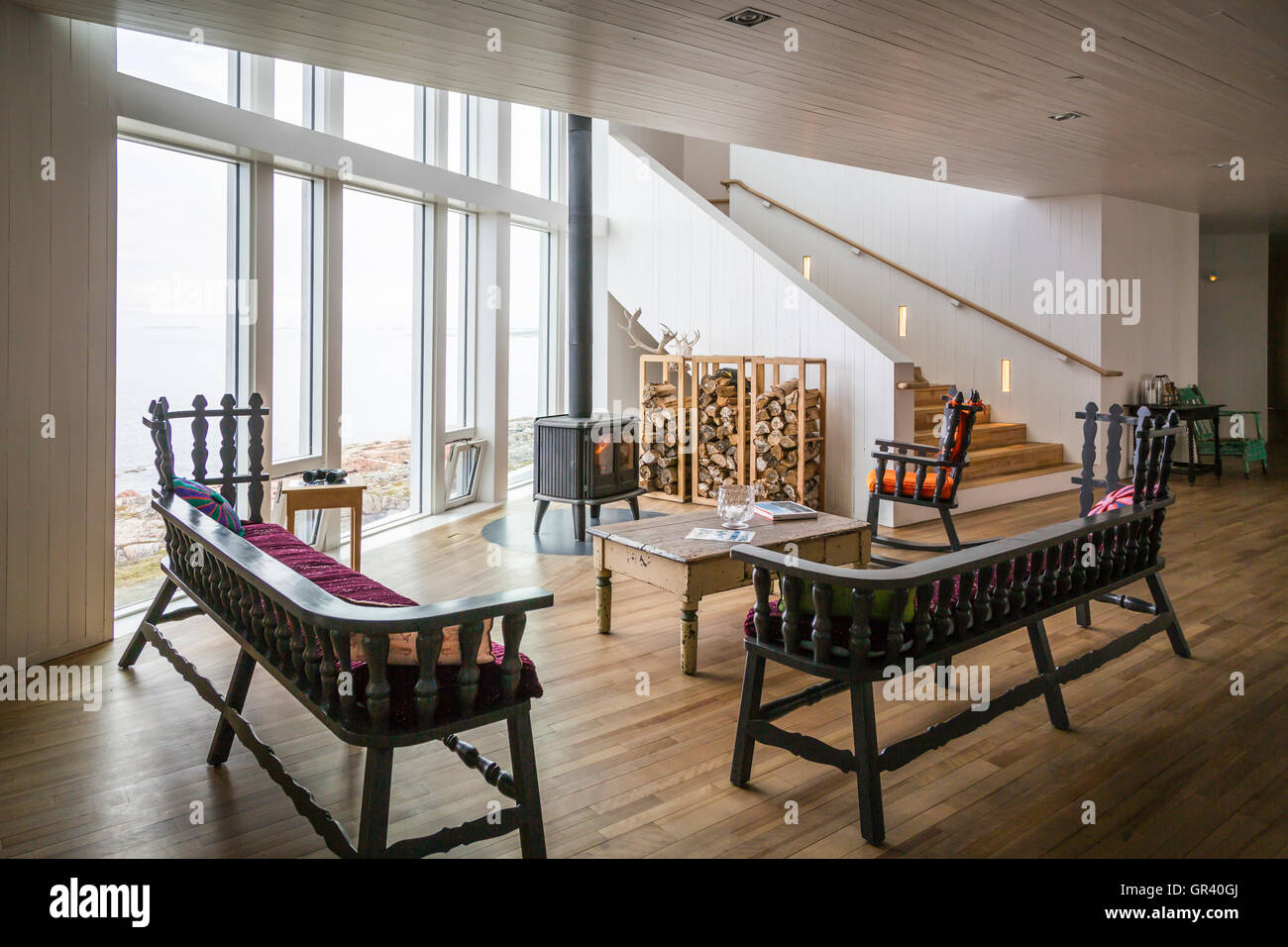 The Fogo Island Inn Interior Near Joe Batt S Arm Fogo