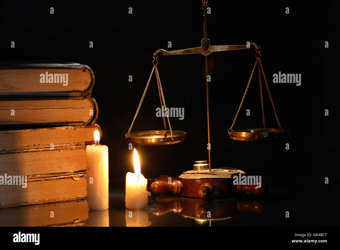 Scales Of Justice Stock Photo